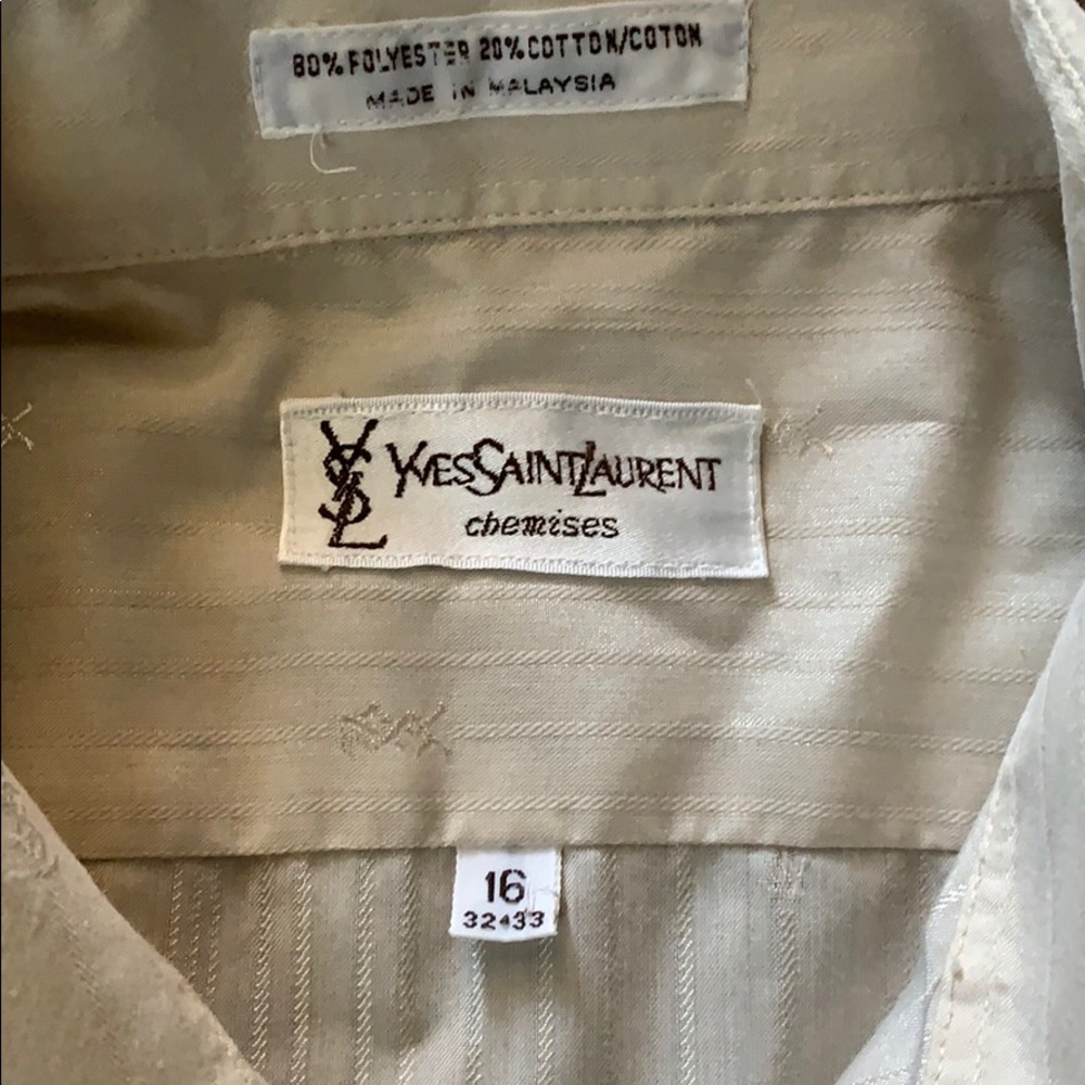 YSL Chemises Button Down Shirt